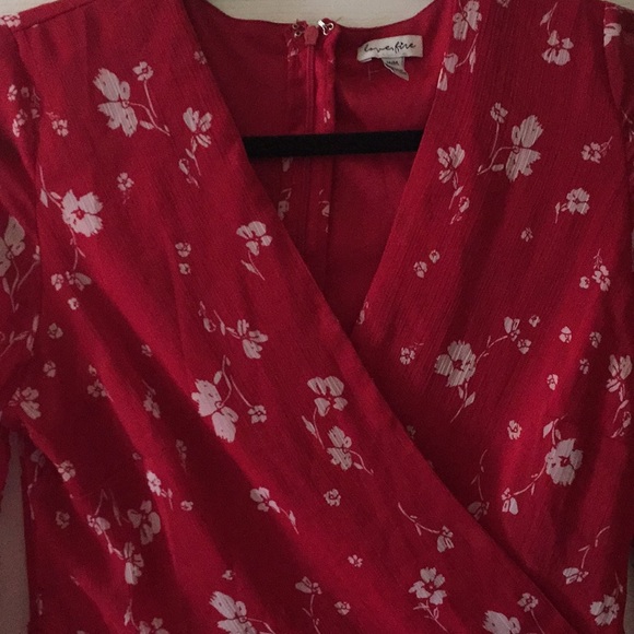 Love Fire Nordstrom Tiered Ruffle Mini Dress M - Picture 3 of 5